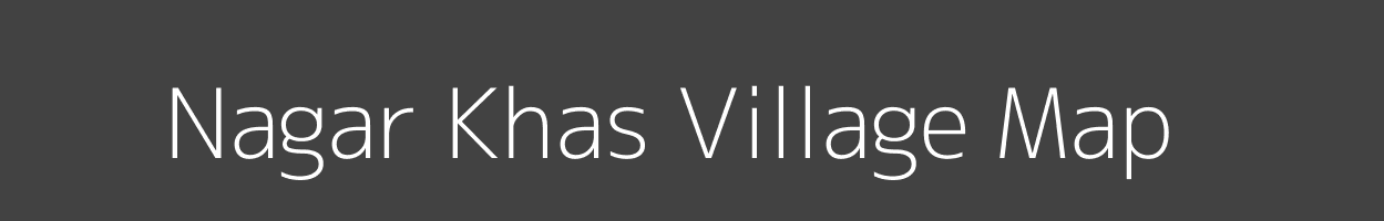 Map of Nagar Khas Village in Uttar Pradesh Image