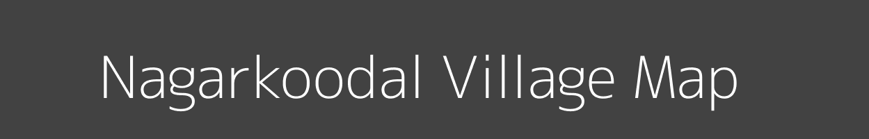 Map of Nagarkoodal Village in Tamil Nadu Image