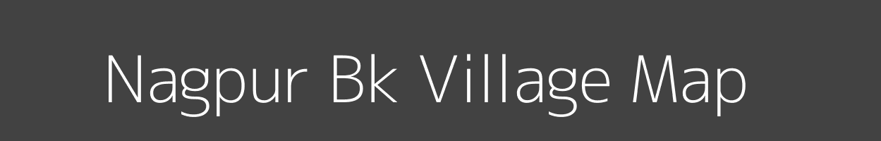 Map of Nagpur Bk Village in Maharashtra Image