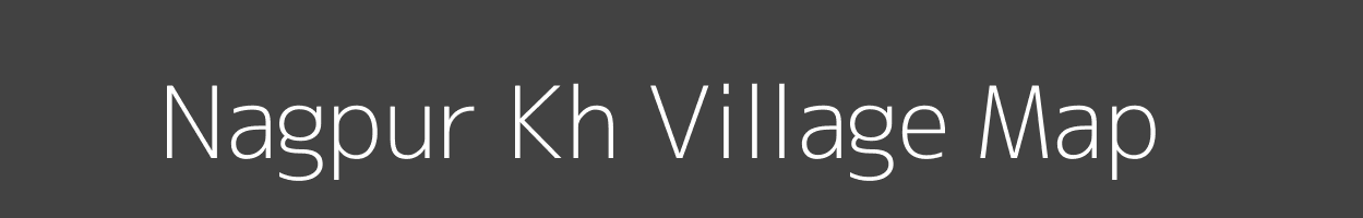 Map of Nagpur Kh Village in Maharashtra Image