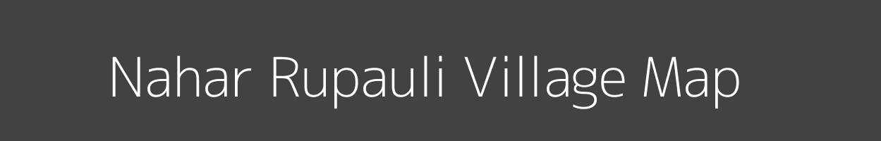 Map of Nahar Rupauli Village in Bihar Image