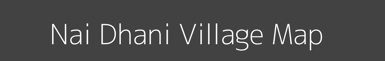 Map of Nai Dhani Village in Rajasthan Image