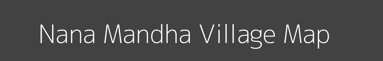 Map of Nana Mandha Village in Gujarat Image