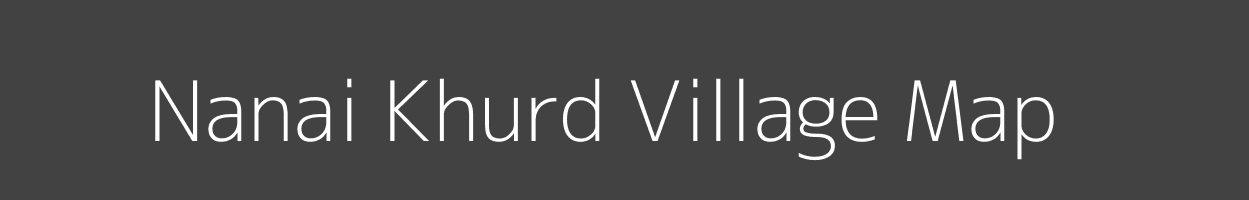 Map of Nanai Khurd Village in Jharkhand Image