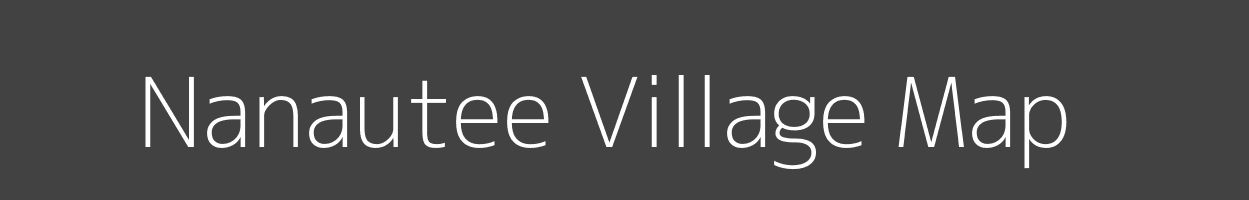 Map of Nanautee Village in Uttar Pradesh Image