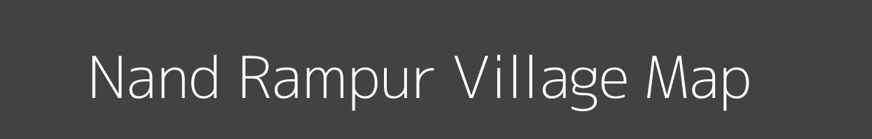 Map of Nand Rampur Village in Uttar Pradesh Image