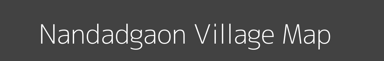 Map of Nandadgaon Village in Maharashtra Image