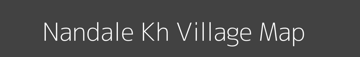 Map of Nandale Kh Village in Maharashtra Image