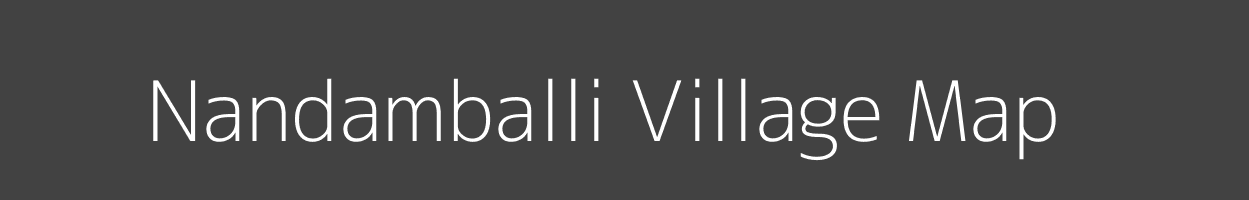 Map of Nandamballi Village in Karnataka Image