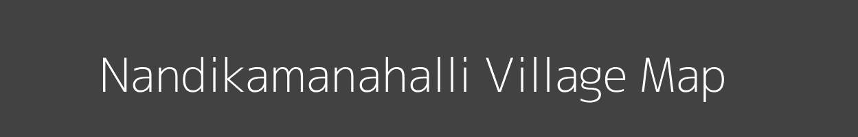 Map of Nandikamanahalli Village in Karnataka Image