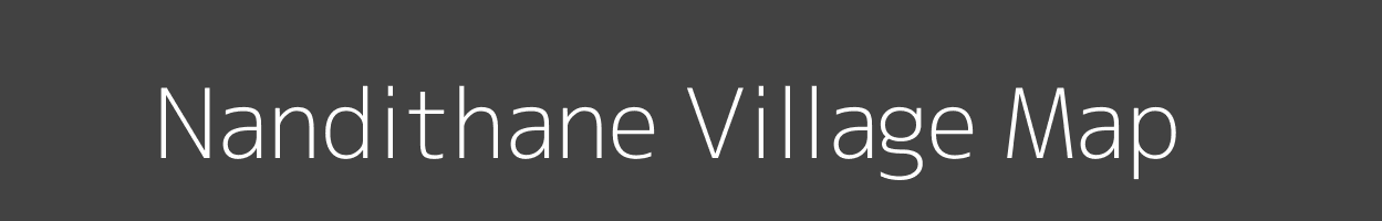 Map of Nandithane Village in Maharashtra Image