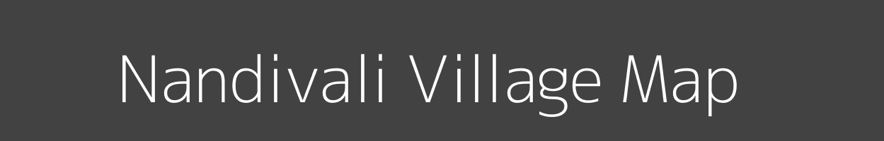 Map of Nandivali Village in Maharashtra Image