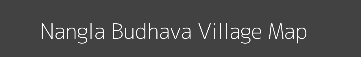 Map of Nangla Budhava Village in Uttar Pradesh Image