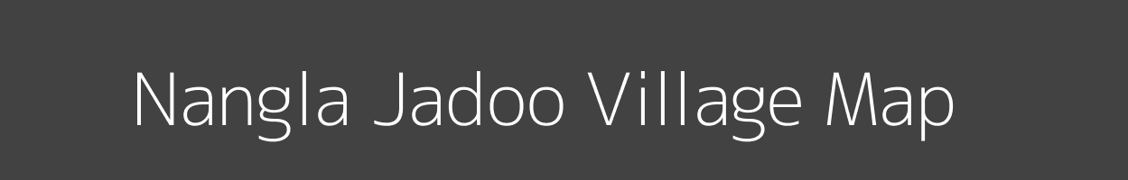 Map of Nangla Jadoo Village in Rajasthan Image