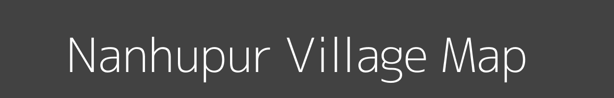 Map of Nanhupur Village in Uttar Pradesh Image