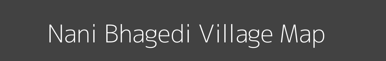 Map of Nani Bhagedi Village in Gujarat Image