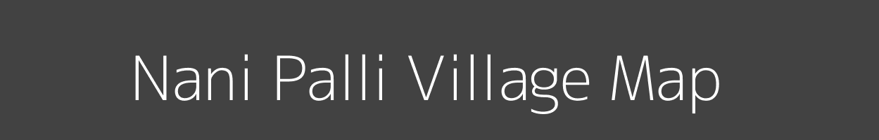 Map of Nani Palli Village in Gujarat Image