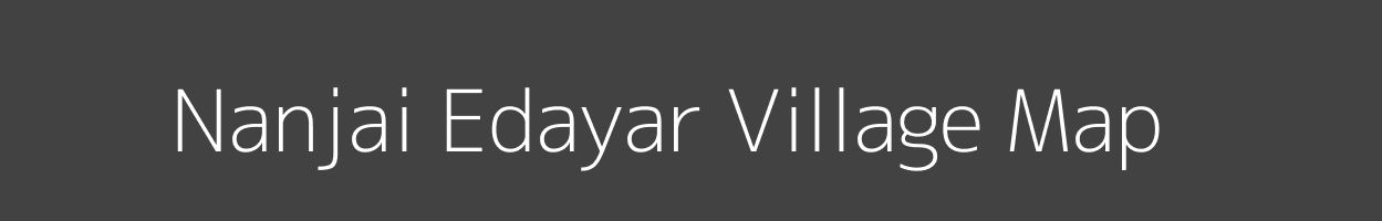 Map of Nanjai Edayar Village in Tamil Nadu Image