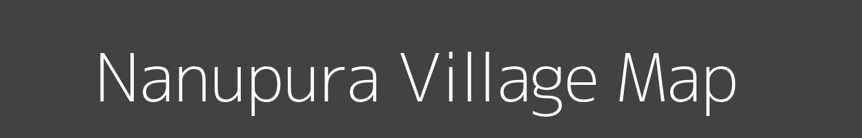 Map of Nanupura Village in Uttar Pradesh Image