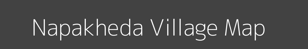 Map of Napakheda Village in Madhya Pradesh Image