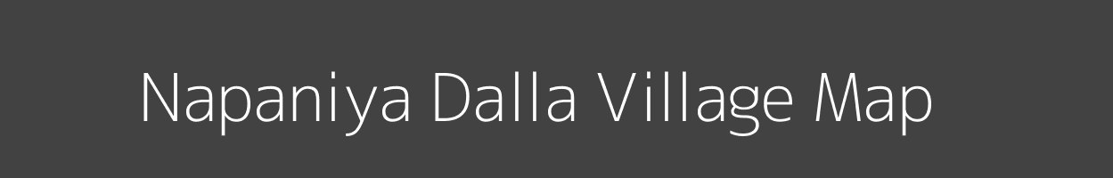 Map of Napaniya Dalla Village in Rajasthan Image