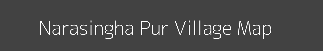 Map of Narasingha Pur Village in Odisha Image