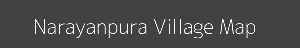 Map of Narayanpura Village in Rajasthan Image