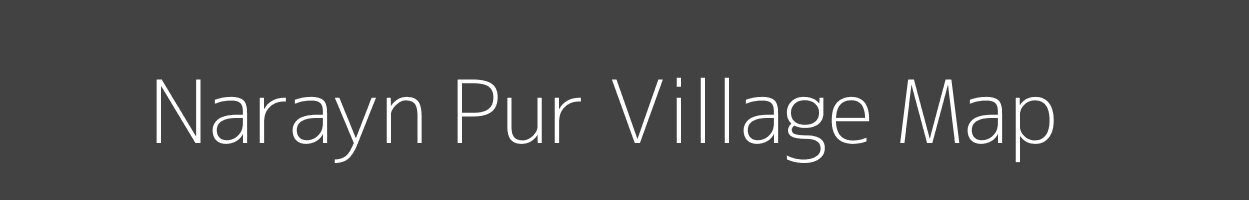 Map of Narayn Pur Village in Uttar Pradesh Image