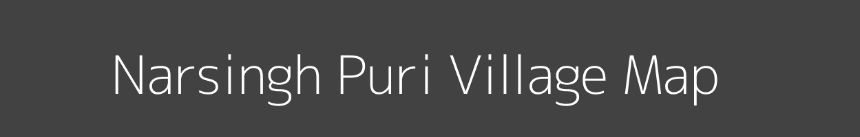 Map of Narsingh Puri Village in Rajasthan Image