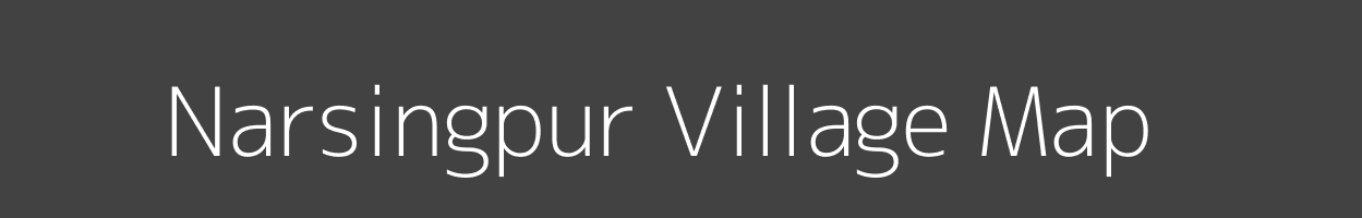 Map of Narsingpur Village in Maharashtra Image