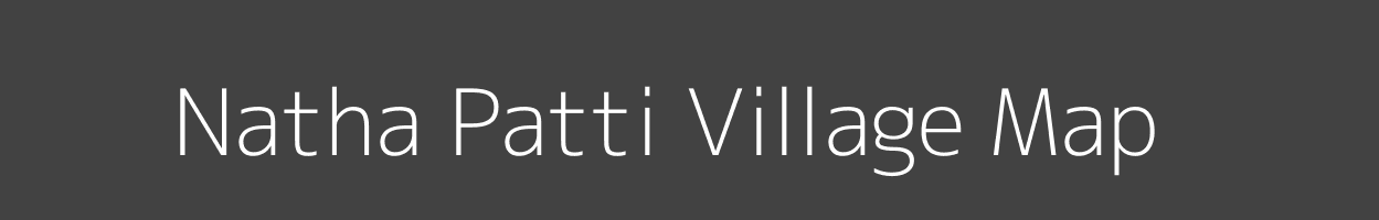 Map of Natha Patti Village in Uttar Pradesh Image