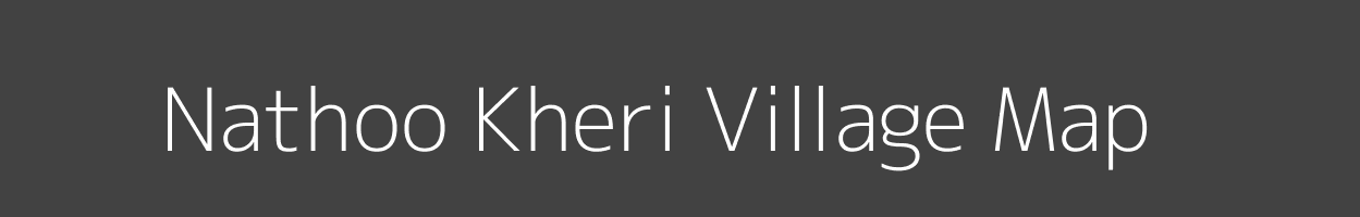 Map of Nathoo Kheri Village in Rajasthan Image