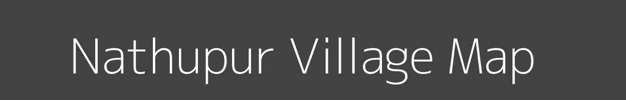 Map of Nathupur Village in Uttar Pradesh Image