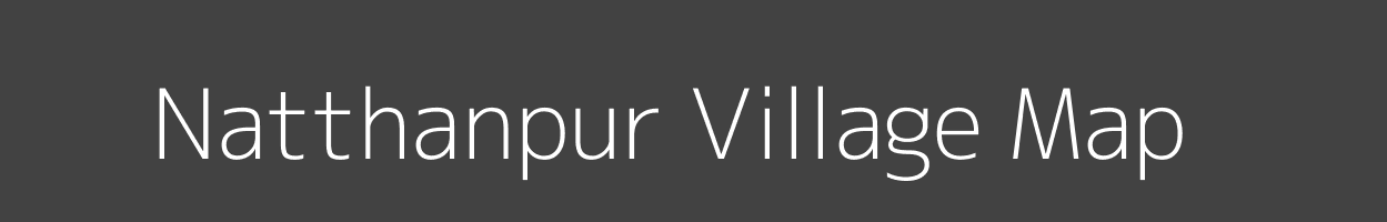 Map of Natthanpur Village in Uttar Pradesh Image