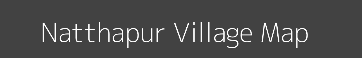 Map of Natthapur Village in Uttar Pradesh Image