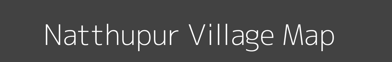 Map of Natthupur Village in Uttar Pradesh Image