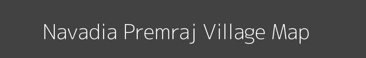 Map of Navadia Premraj Village in Uttar Pradesh Image