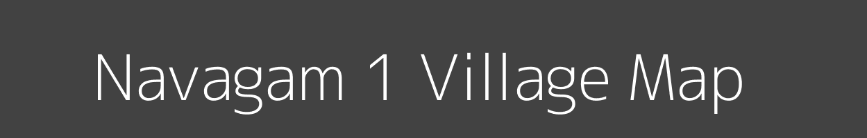 Map of Navagam 1 Village in Gujarat Image