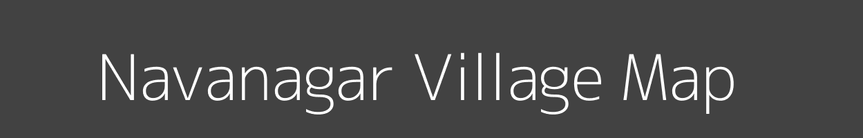 Map of Navanagar Village in Gujarat Image