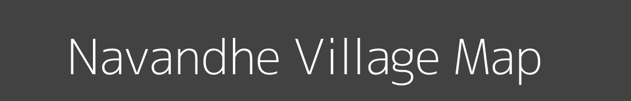 Map of Navandhe Village in Maharashtra Image