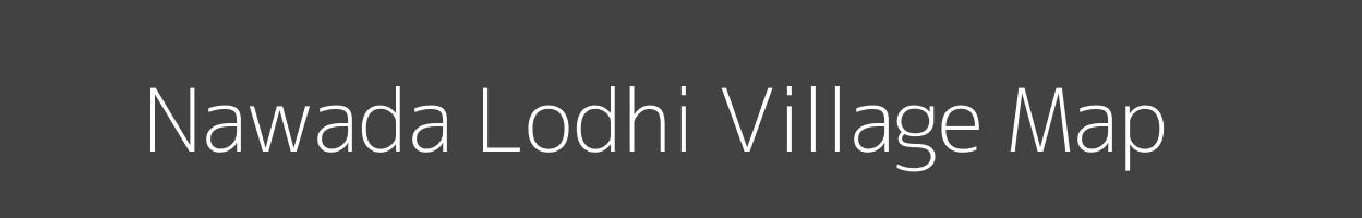 Map of Nawada Lodhi Village in Uttar Pradesh Image