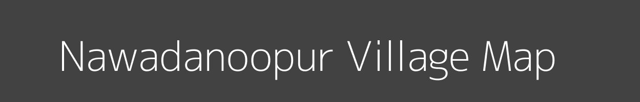 Map of Nawadanoopur Village in Uttar Pradesh Image