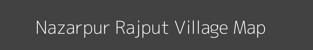 Map of Nazarpur Rajput Village in Uttar Pradesh Image