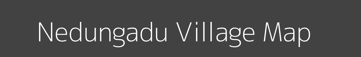 Map of Nedungadu Village in Puducherry Image