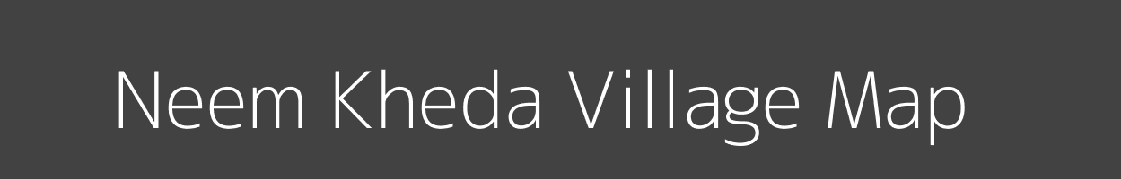 Map of Neem Kheda Village in Madhya Pradesh Image