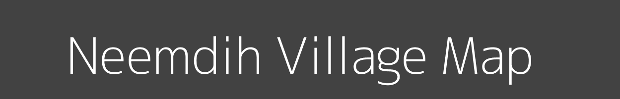 Map of Neemdih Village in Uttar Pradesh Image