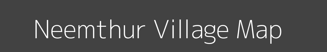 Map of Neemthur Village in Madhya Pradesh Image