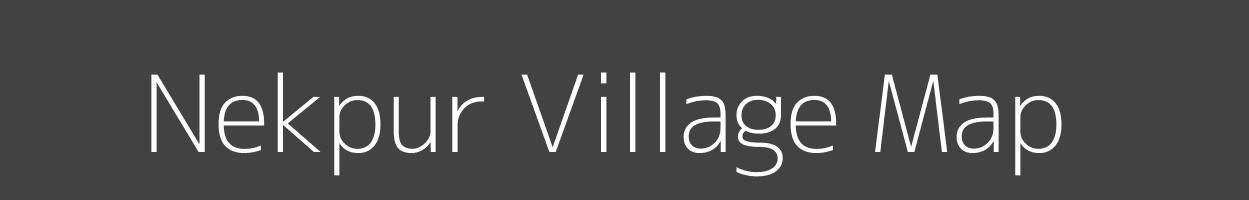 Map of Nekpur Village in Uttar Pradesh Image