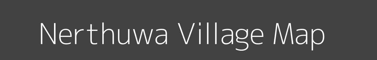 Map of Nerthuwa Village in Uttar Pradesh Image