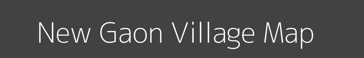 Map of New Gaon Village in Uttarakhand Image